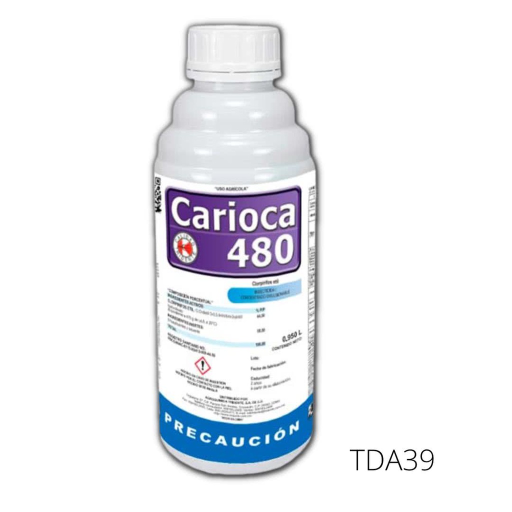 CARIOCA 480 Clorpirifos etil 44.44% 940 ml