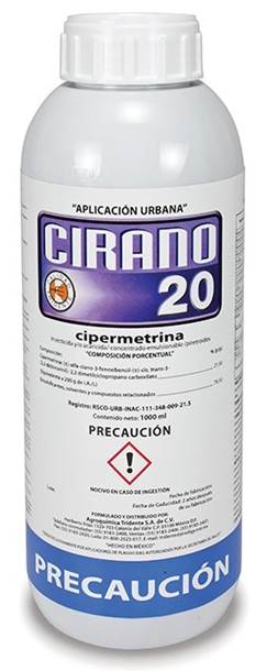 CIRANO 20 CE Cipermetrina 21.50% 1 L