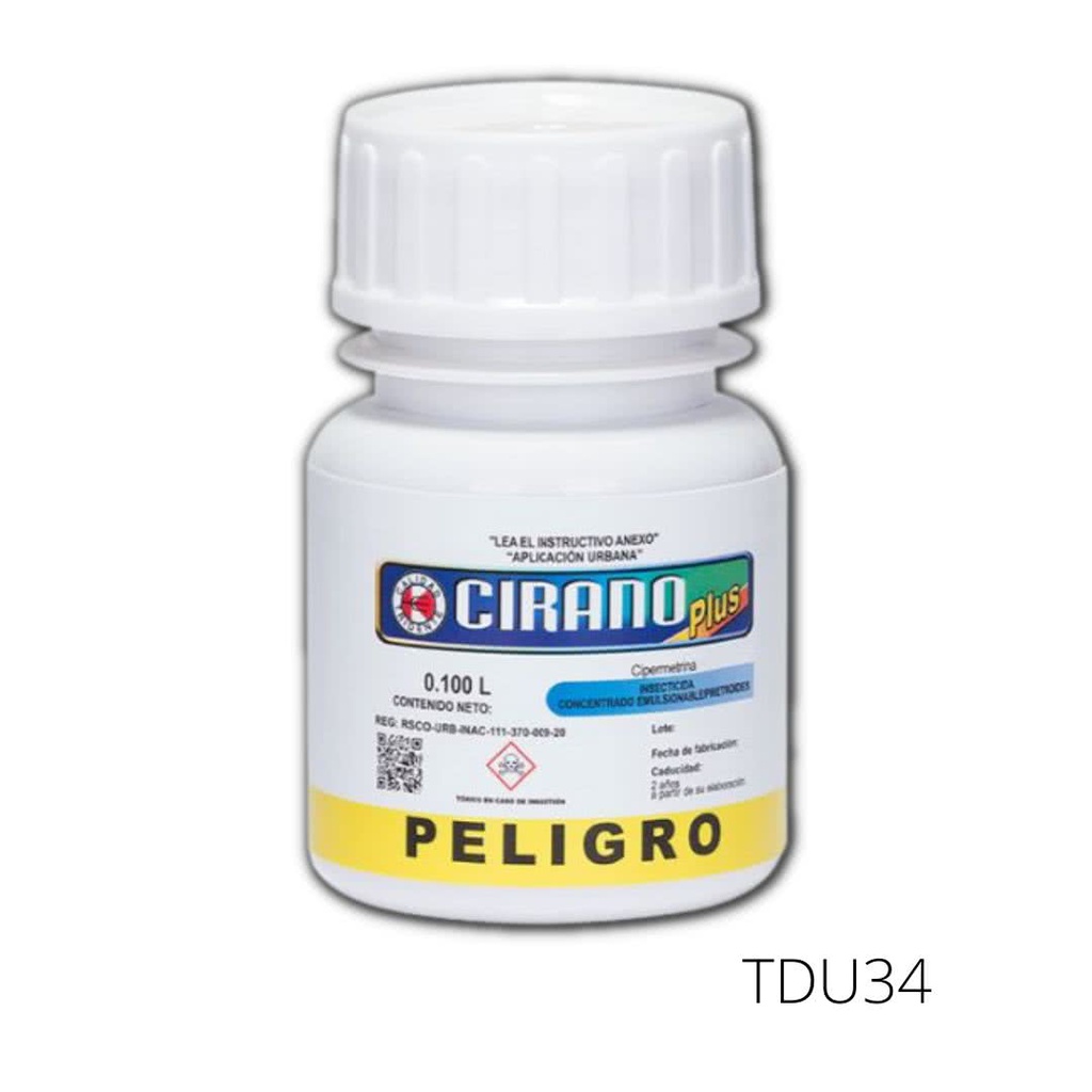 CIRANO PLUS Cipermetrina 20% + BP 100 ml