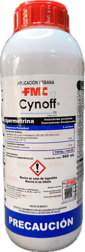 CYNOFF C.E Cipermetrina 21.29% 960 ml