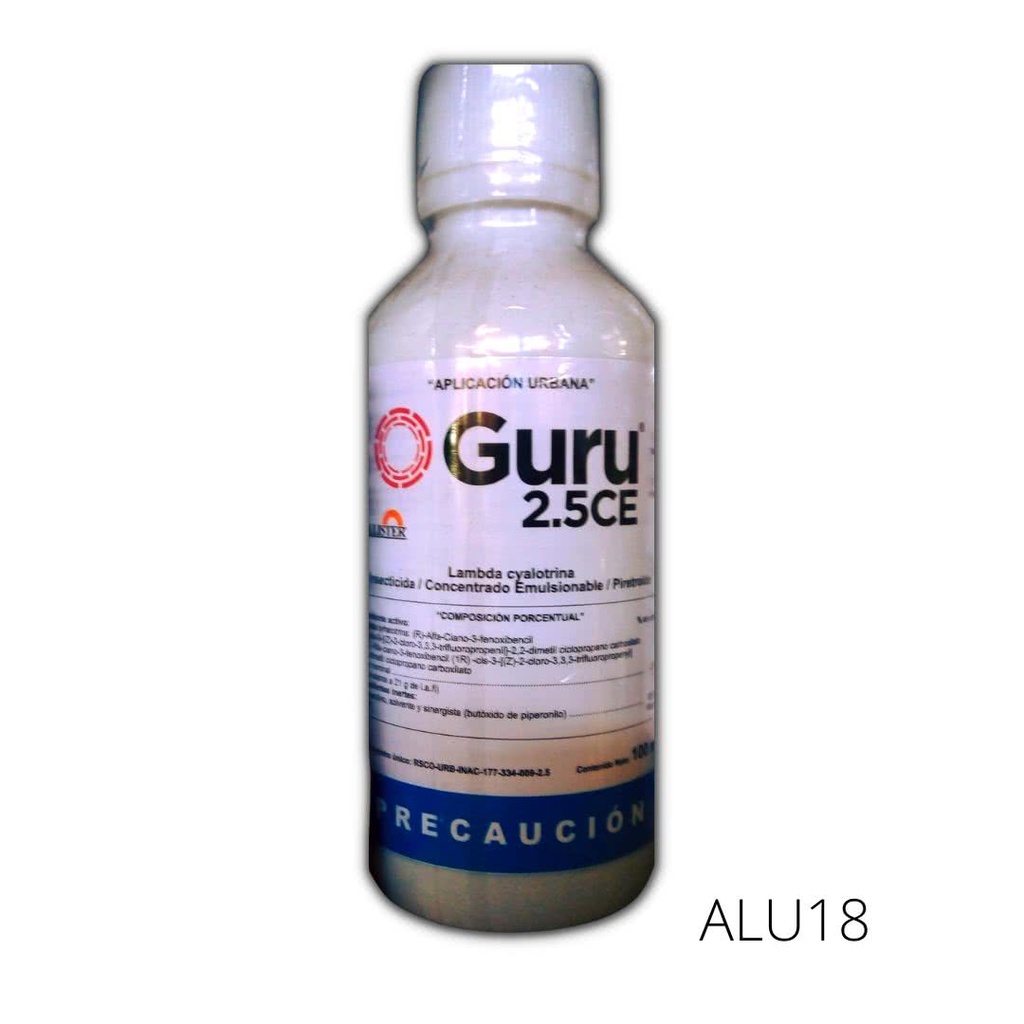 GURU 2.5 CE Lambda cyhalotrina 2.5% + BP 100 ml