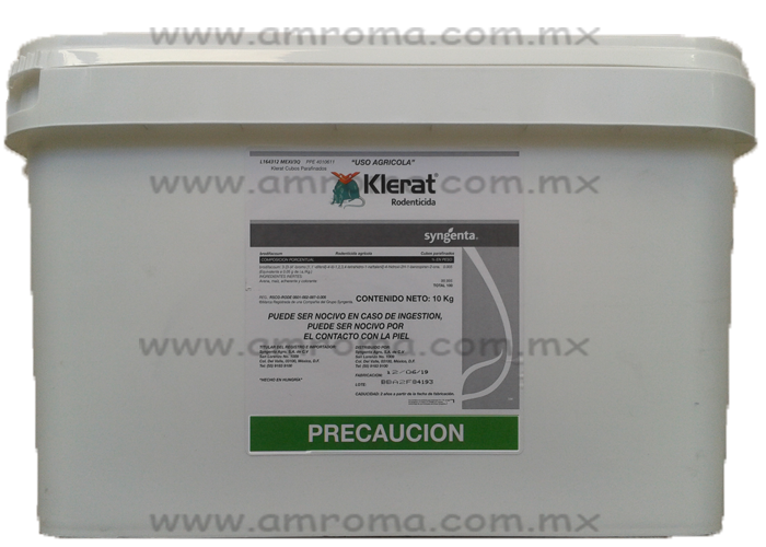 KLERAT CUBO Brodifacum 0.05% + Bitrex 0.01% 10 kg