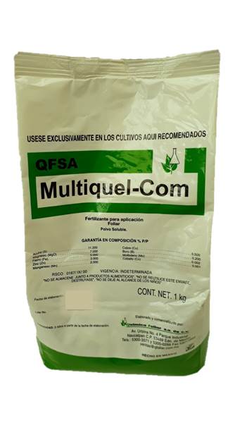 MULTIQUEL-COM Fertilizante foliar 1 kg