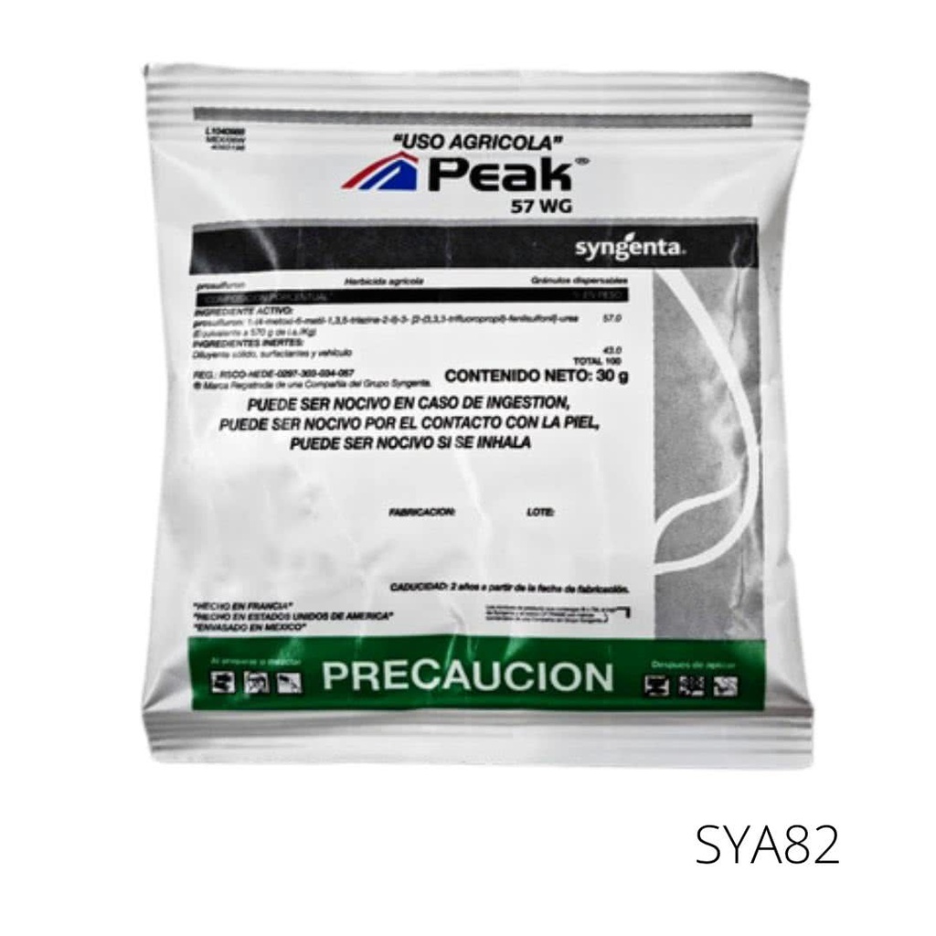 PEAK 57 WG  Prosulfuron 57% 30 gr