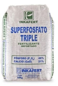 SUPER FOSFATO DE CALCIO TRIPLE 50 KG.