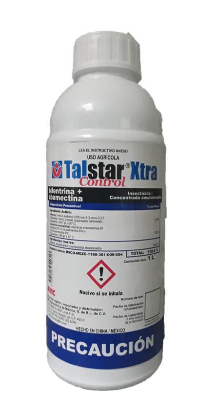 TALSTAR XTRA Bifentrina 3.33% + Abamectina 0.33%  1 L