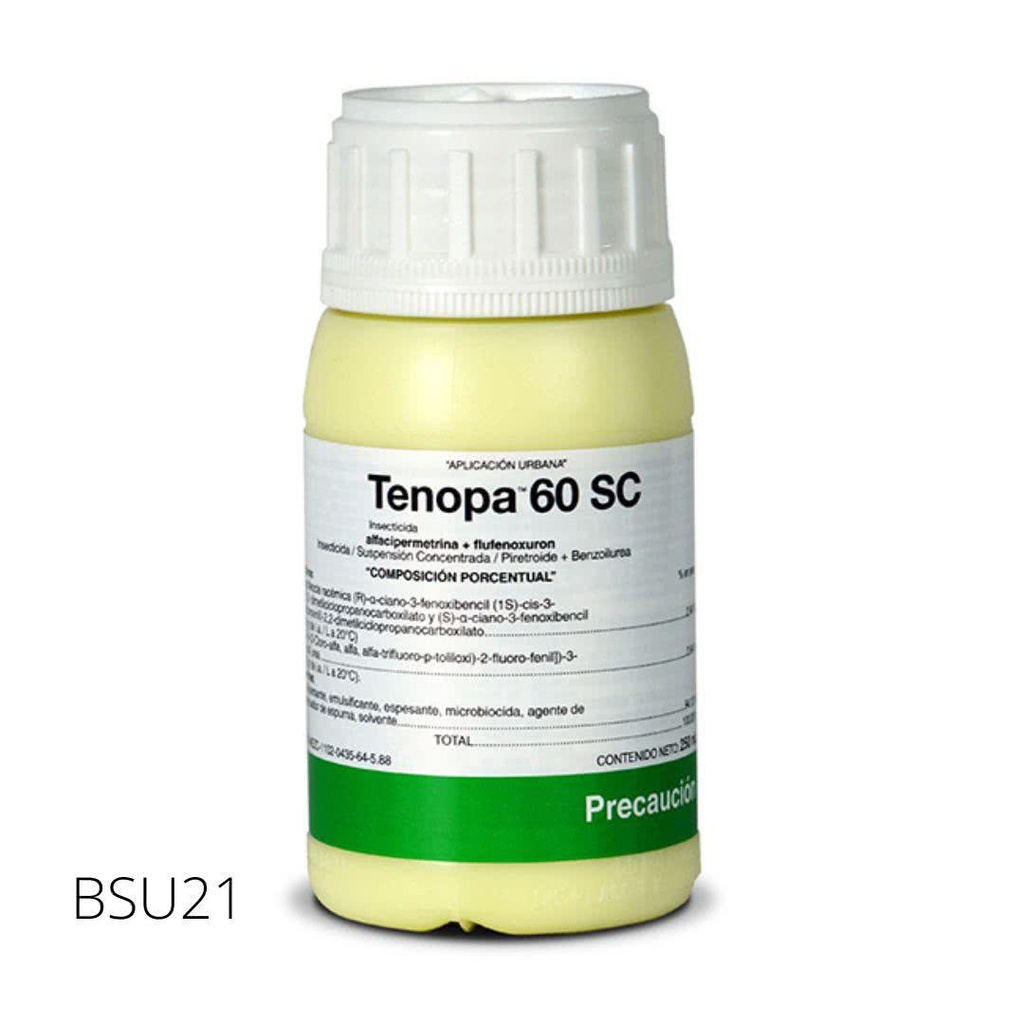 TENOPA 60 SC Alfacipermetrina 2.94% + Fluferoxuron 2.94% 250 ml 