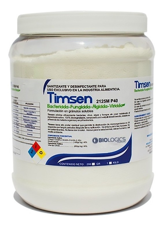TIMSEN n-alquil dimetil bencil amonio 40% + urea 60% 1 kg
