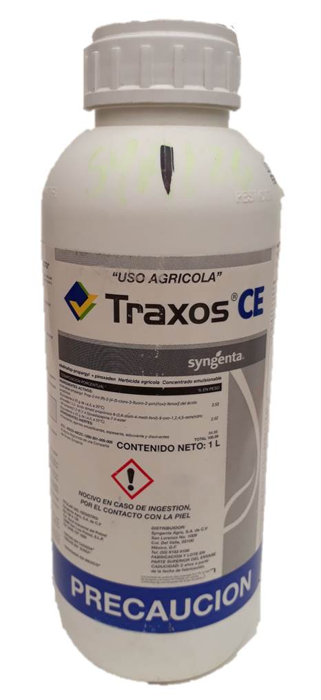 TRAXOS Pinoxadeno 2.5% + Clodinafop-propargilo 2.5% + Cloquintocet-mexilo 0.625% 1 L