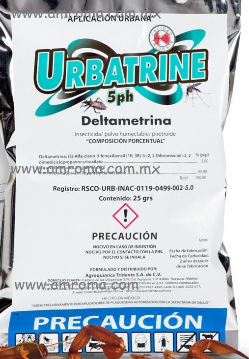 URBATRINE 5 PH Deltametrina 5% 25 g