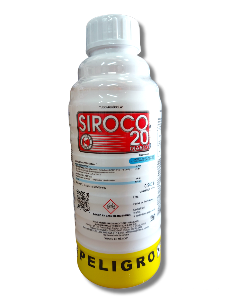 SIROCO 20 EC 950 ml Cipermetrina 21.5%