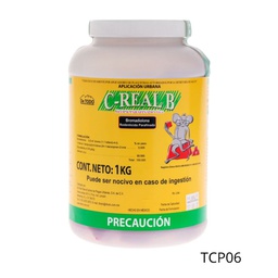 [TCP06] C-REAL B PARAFINADO BLOCK 10 g Bromadiolona 1 kg