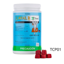 [TCP01] C-REAL B PARAFINADO MINI BLOCK 5 g Bromadiolona 1 kg