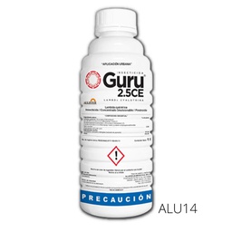 [ALU14] GURU 2.5 CE Lambda cyhalotrina 2.5% + BP 1 L