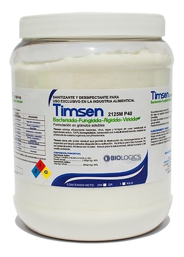 [VAU200] TIMSEN n-alquil dimetil bencil amonio 40% + urea 60% 1 kg