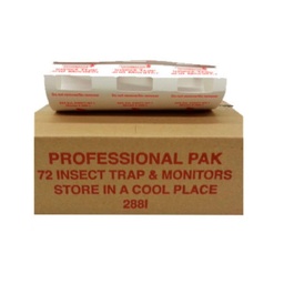 [CMR12C] Caja de trampas de pegamento para monitoreo de cucarachas e insectos 288-I Catchmaster 72 pzas
